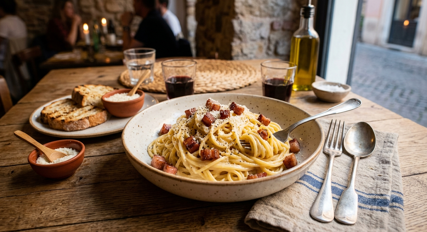 Spaghetti Carbonara (Italy)